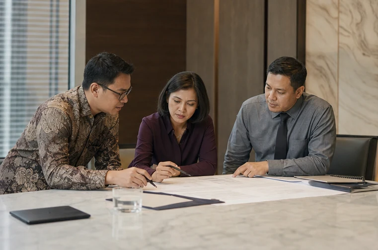 An insurance team conducting a consolidated programme review